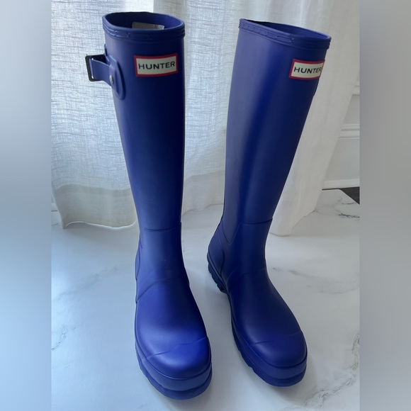 Hunter Other - Hunter Men’s Original Tall Rain Boots Indigo Size 10(US) - NWT
